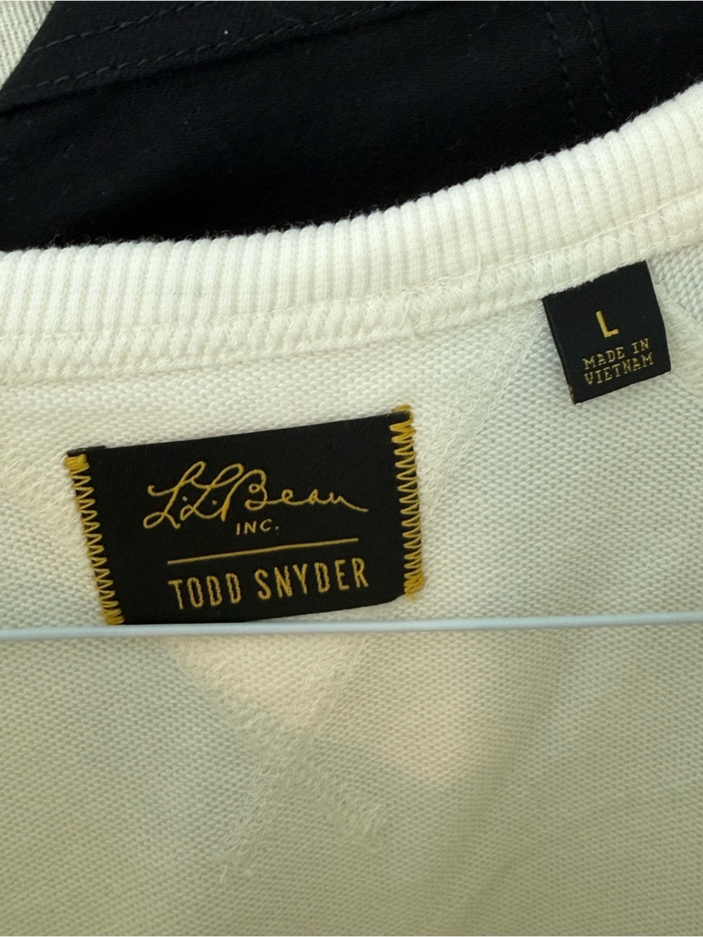 L.L. Bean x Todd Snyder organic cotton Sweatshirt Mount Katahdin L RARE - Picture 3 of 6